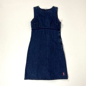 Vintage Fitted Denim Dress
